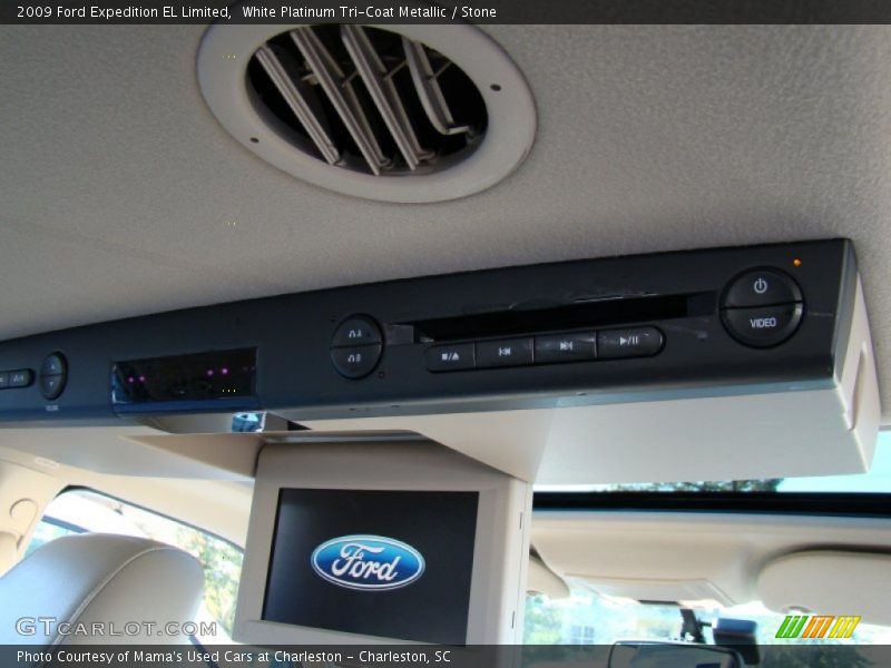 White Platinum Tri-Coat Metallic / Stone 2009 Ford Expedition EL Limited