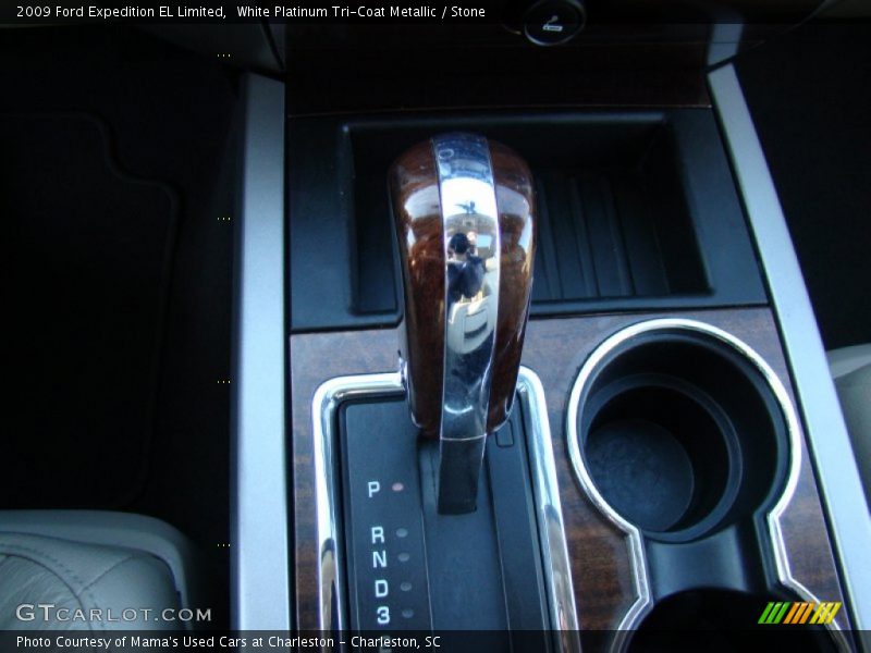 White Platinum Tri-Coat Metallic / Stone 2009 Ford Expedition EL Limited