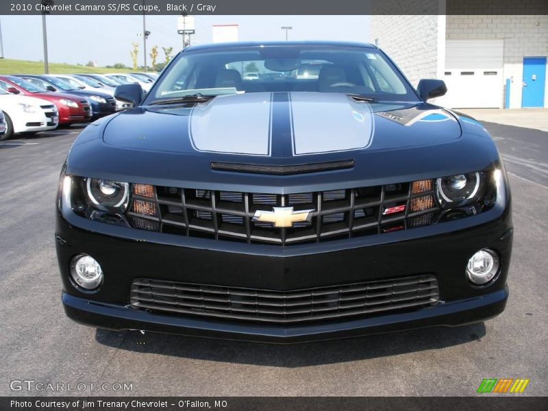 Black / Gray 2010 Chevrolet Camaro SS/RS Coupe