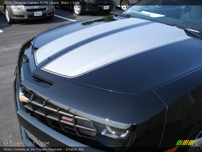 Black / Gray 2010 Chevrolet Camaro SS/RS Coupe
