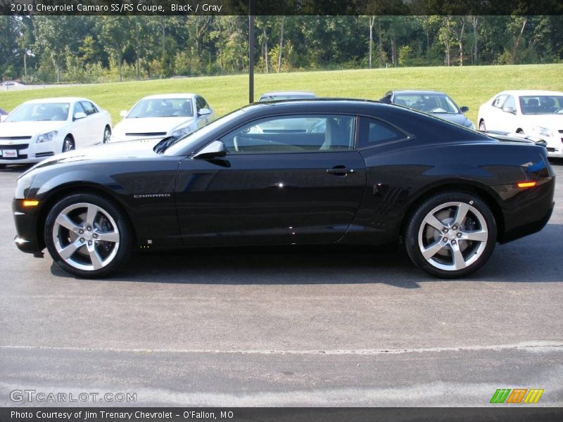 Black / Gray 2010 Chevrolet Camaro SS/RS Coupe