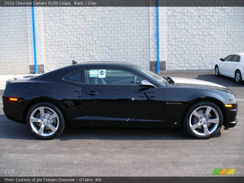 Black / Gray 2010 Chevrolet Camaro SS/RS Coupe