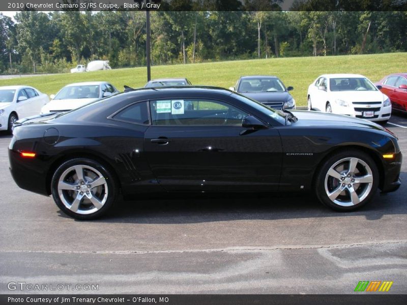 Black / Gray 2010 Chevrolet Camaro SS/RS Coupe