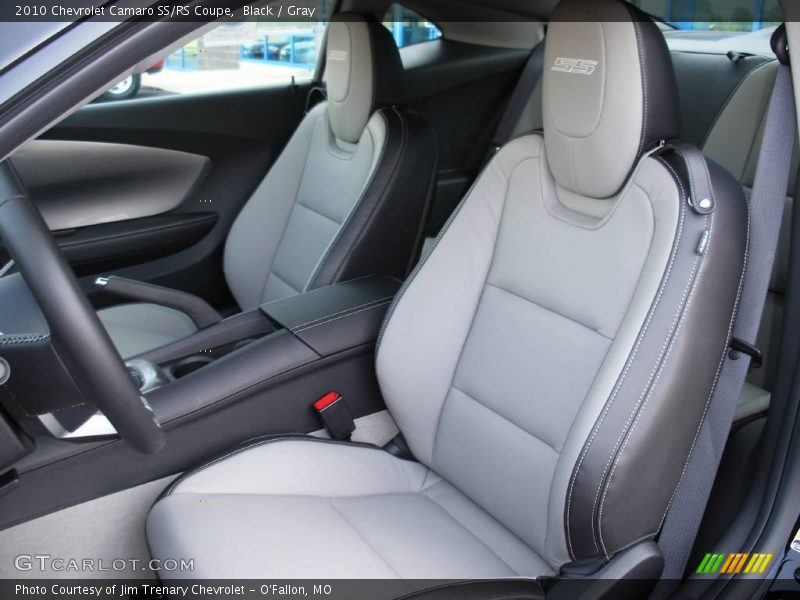  2010 Camaro SS/RS Coupe Gray Interior