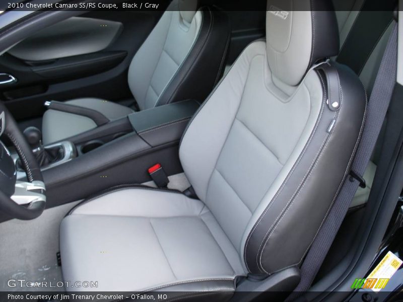 2010 Camaro SS/RS Coupe Gray Interior