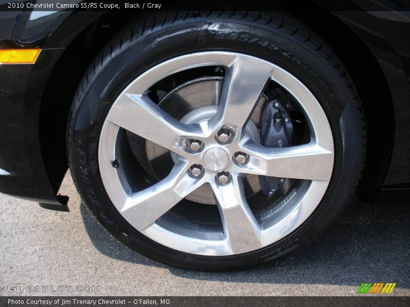 Black / Gray 2010 Chevrolet Camaro SS/RS Coupe