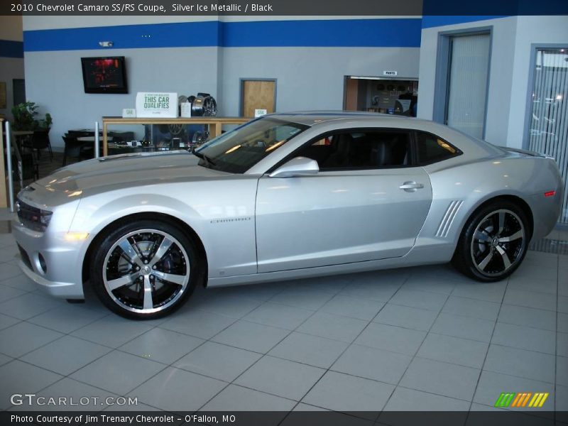 Silver Ice Metallic / Black 2010 Chevrolet Camaro SS/RS Coupe
