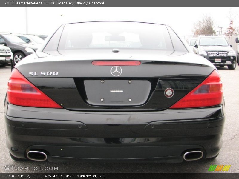 Black / Charcoal 2005 Mercedes-Benz SL 500 Roadster