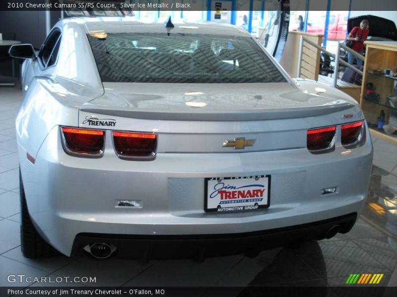 Silver Ice Metallic / Black 2010 Chevrolet Camaro SS/RS Coupe