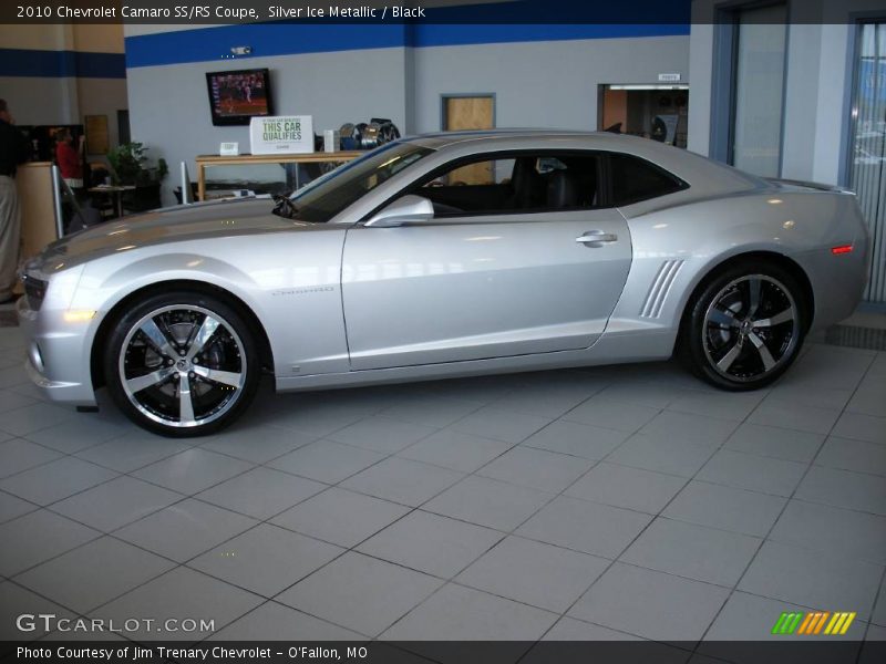 Silver Ice Metallic / Black 2010 Chevrolet Camaro SS/RS Coupe