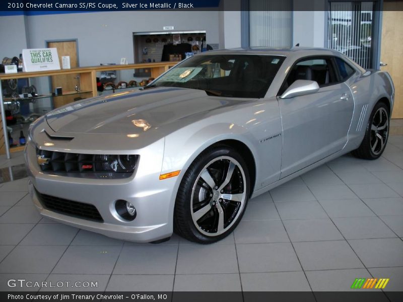 Silver Ice Metallic / Black 2010 Chevrolet Camaro SS/RS Coupe