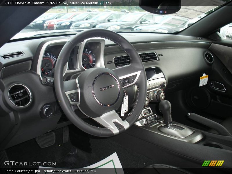 Silver Ice Metallic / Black 2010 Chevrolet Camaro SS/RS Coupe