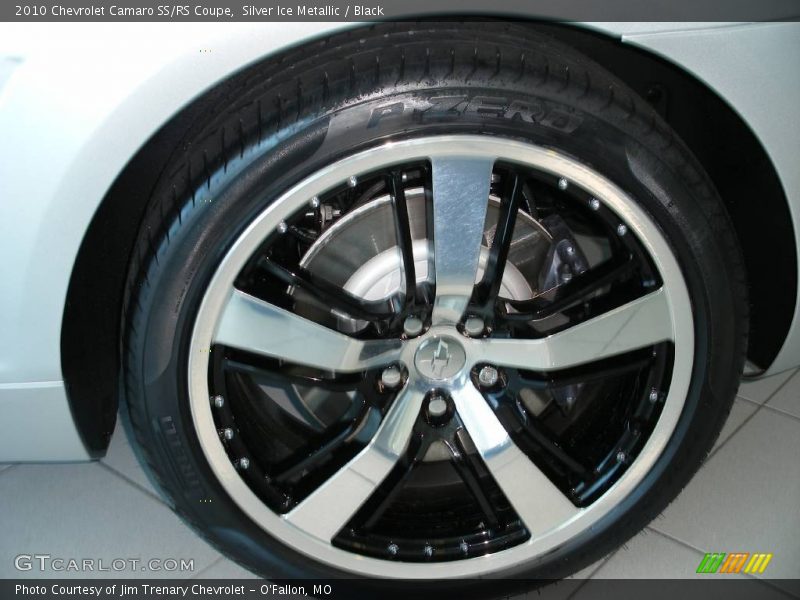 Silver Ice Metallic / Black 2010 Chevrolet Camaro SS/RS Coupe
