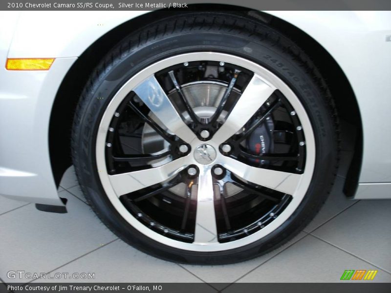 Silver Ice Metallic / Black 2010 Chevrolet Camaro SS/RS Coupe