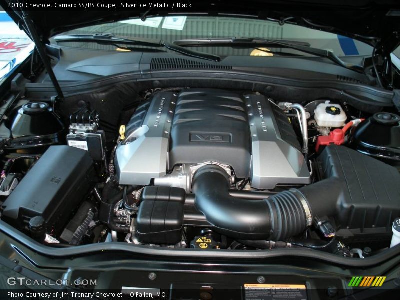 Silver Ice Metallic / Black 2010 Chevrolet Camaro SS/RS Coupe