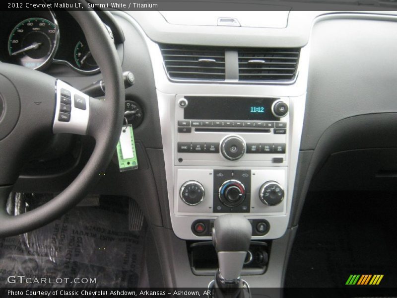 Summit White / Titanium 2012 Chevrolet Malibu LT