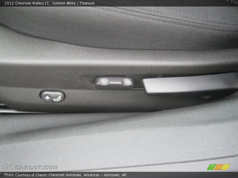 Summit White / Titanium 2012 Chevrolet Malibu LT