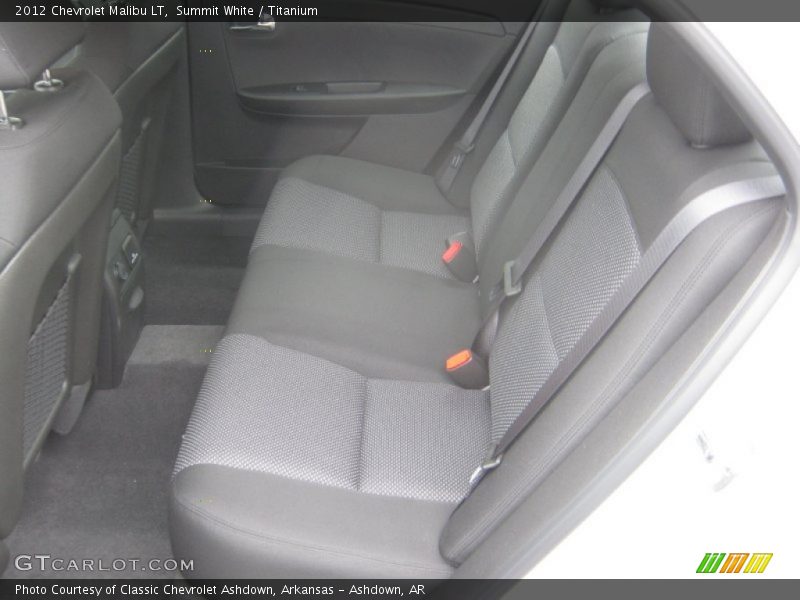Summit White / Titanium 2012 Chevrolet Malibu LT