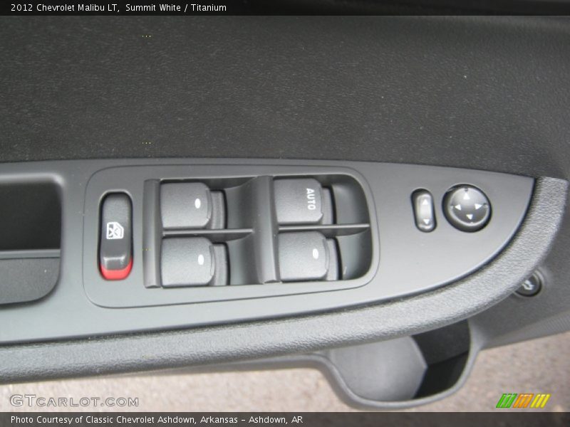 Summit White / Titanium 2012 Chevrolet Malibu LT