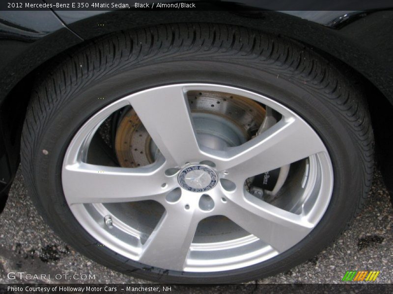 Black / Almond/Black 2012 Mercedes-Benz E 350 4Matic Sedan