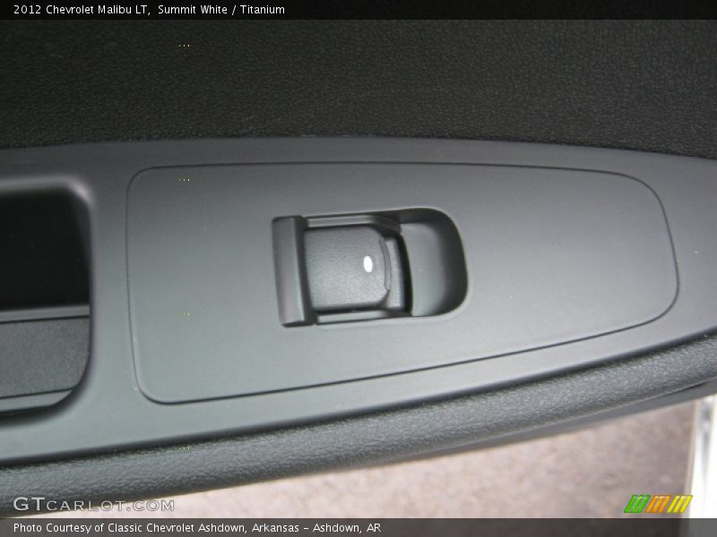 Summit White / Titanium 2012 Chevrolet Malibu LT