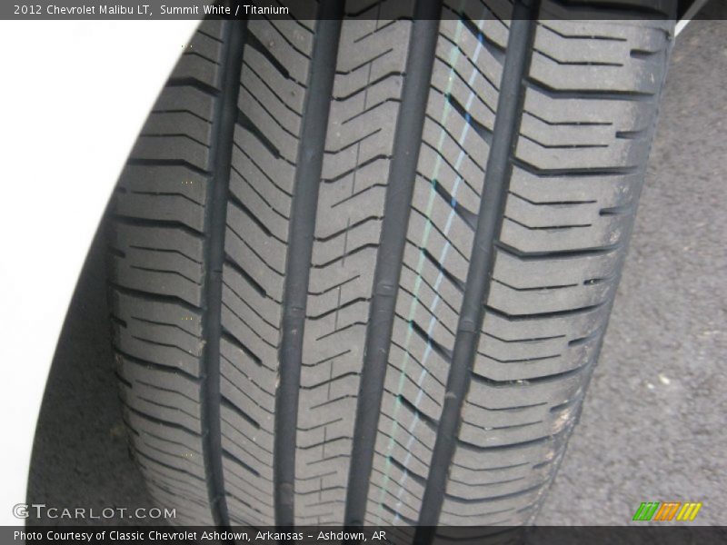 Summit White / Titanium 2012 Chevrolet Malibu LT