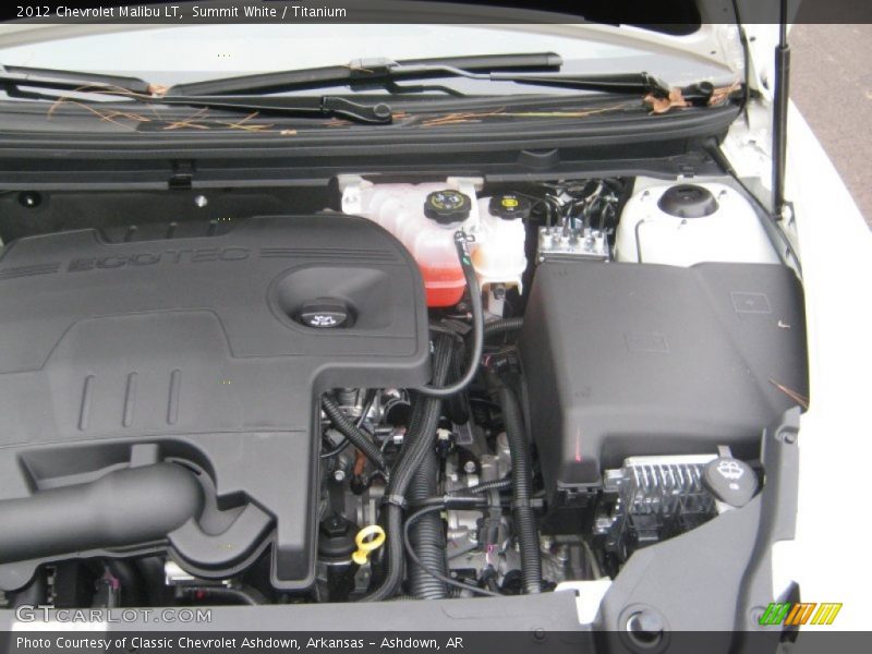 Summit White / Titanium 2012 Chevrolet Malibu LT
