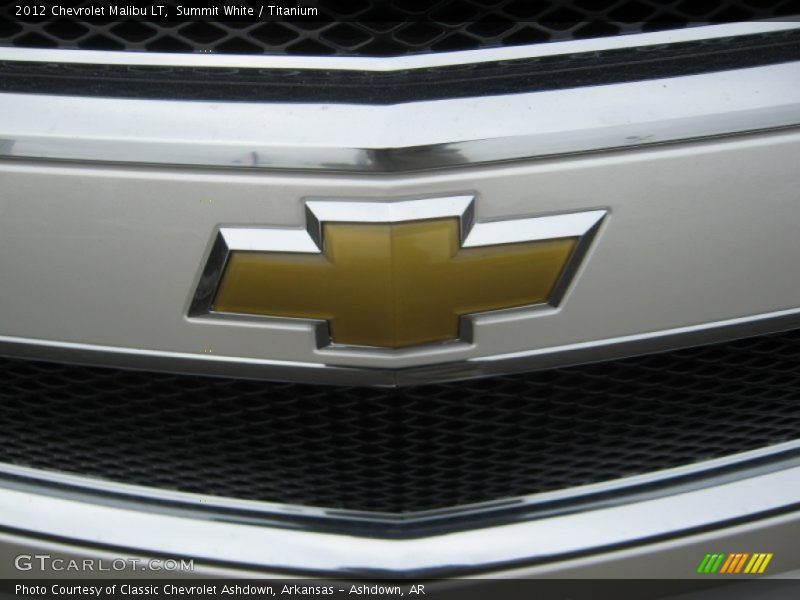 Summit White / Titanium 2012 Chevrolet Malibu LT