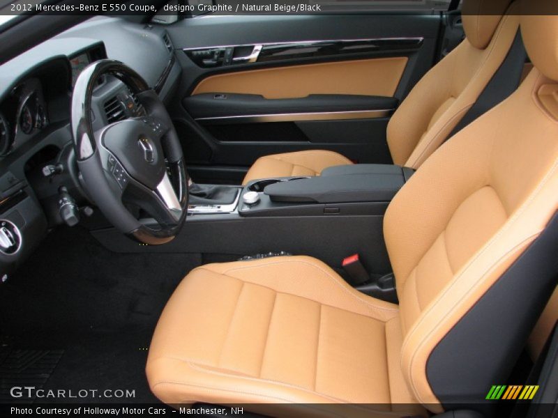 Drivers seat in Natural Beige - 2012 Mercedes-Benz E 550 Coupe