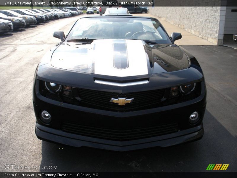 Black / Titanium/Torch Red 2011 Chevrolet Camaro SS/RS Synergy Series Convertible