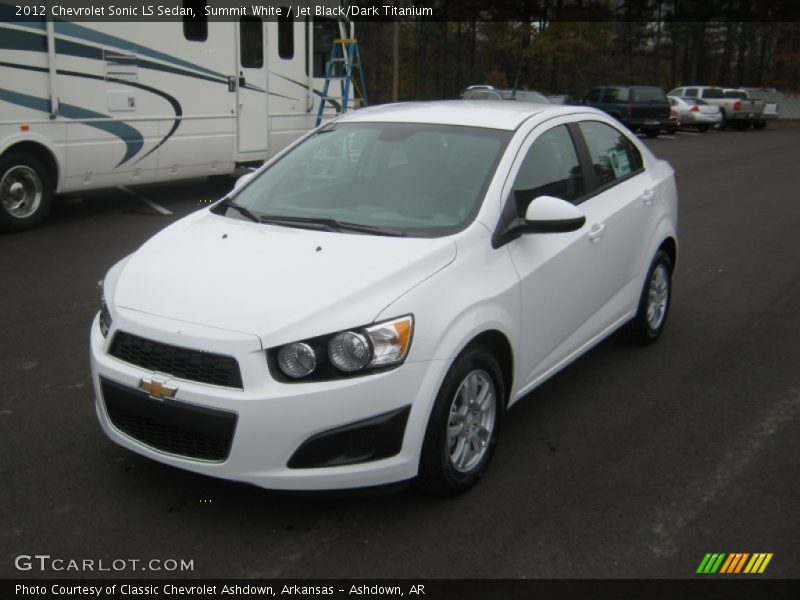 Front 3/4 View of 2012 Sonic LS Sedan