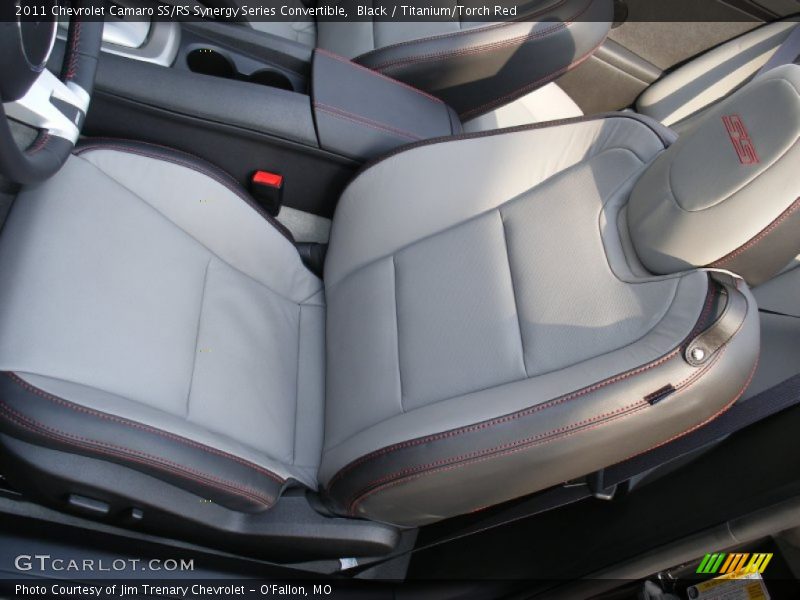 Black / Titanium/Torch Red 2011 Chevrolet Camaro SS/RS Synergy Series Convertible