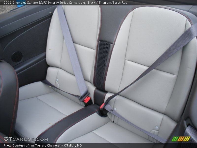  2011 Camaro SS/RS Synergy Series Convertible Titanium/Torch Red Interior
