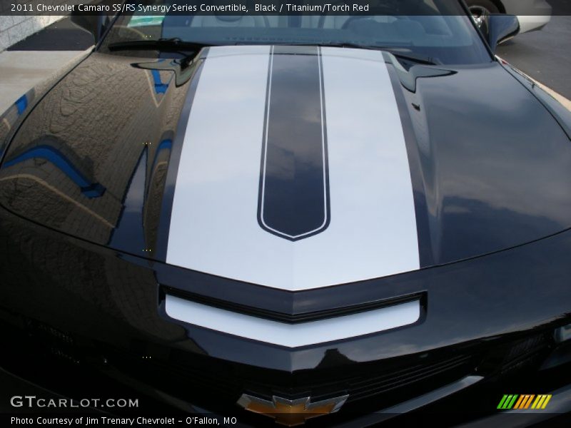 Black / Titanium/Torch Red 2011 Chevrolet Camaro SS/RS Synergy Series Convertible