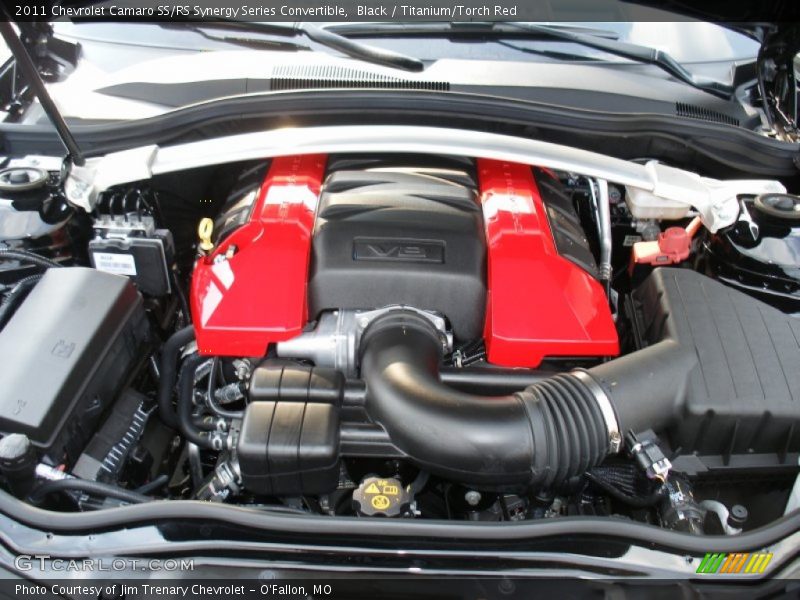 2011 Camaro SS/RS Synergy Series Convertible Engine - 6.2 Liter OHV 16-Valve V8