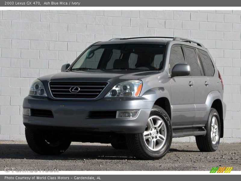 Ash Blue Mica / Ivory 2003 Lexus GX 470