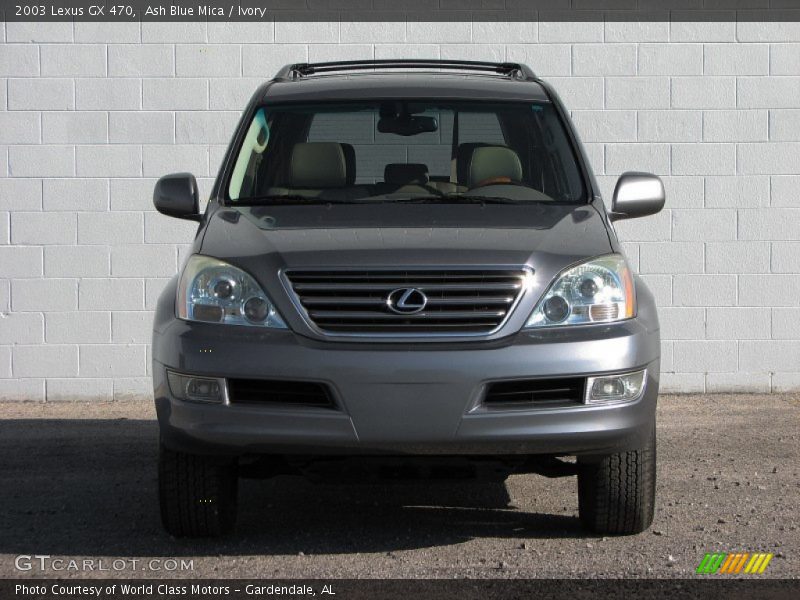 Ash Blue Mica / Ivory 2003 Lexus GX 470