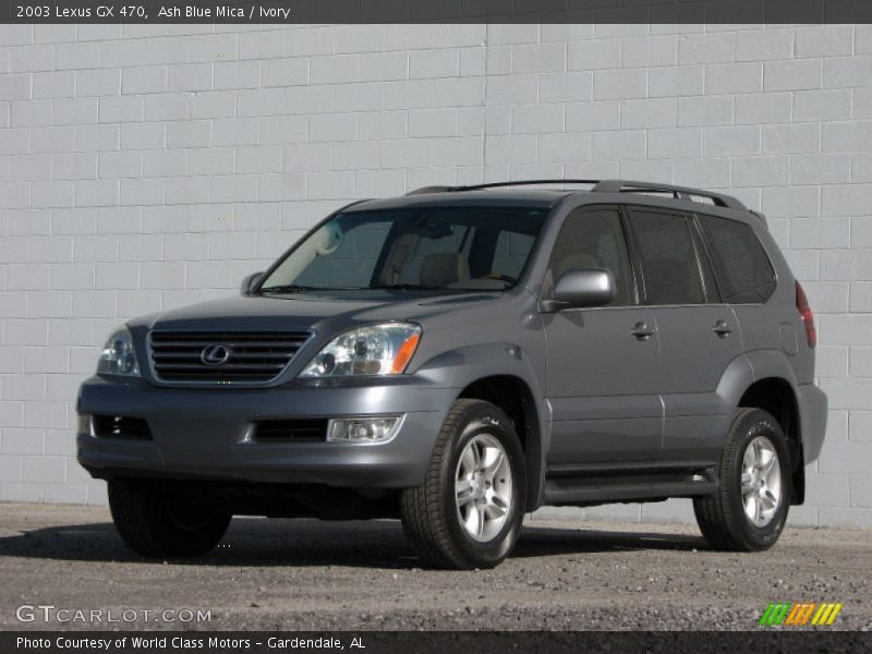Ash Blue Mica / Ivory 2003 Lexus GX 470