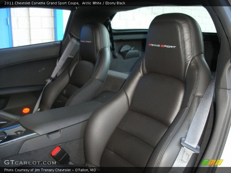  2011 Corvette Grand Sport Coupe Ebony Black Interior
