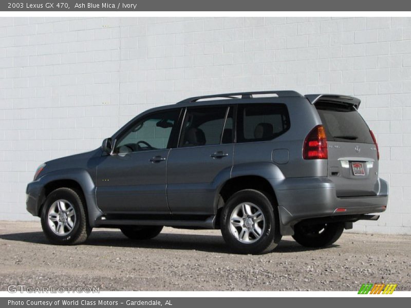 Ash Blue Mica / Ivory 2003 Lexus GX 470