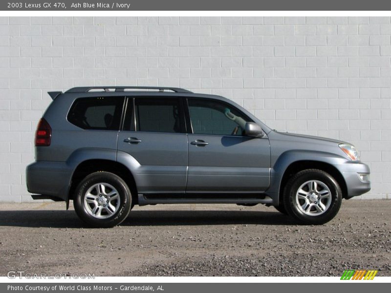 Ash Blue Mica / Ivory 2003 Lexus GX 470
