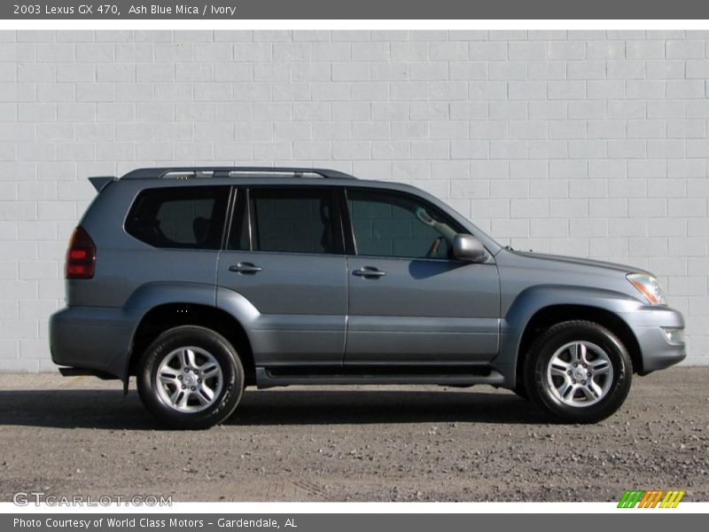 Ash Blue Mica / Ivory 2003 Lexus GX 470