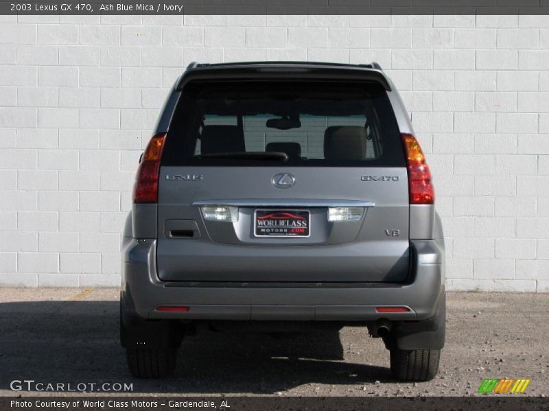 Ash Blue Mica / Ivory 2003 Lexus GX 470