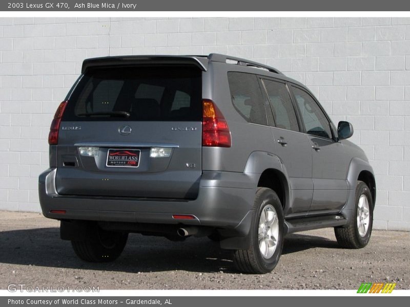 Ash Blue Mica / Ivory 2003 Lexus GX 470