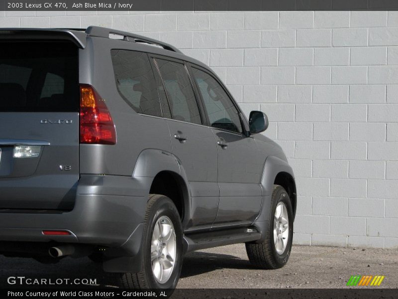 Ash Blue Mica / Ivory 2003 Lexus GX 470