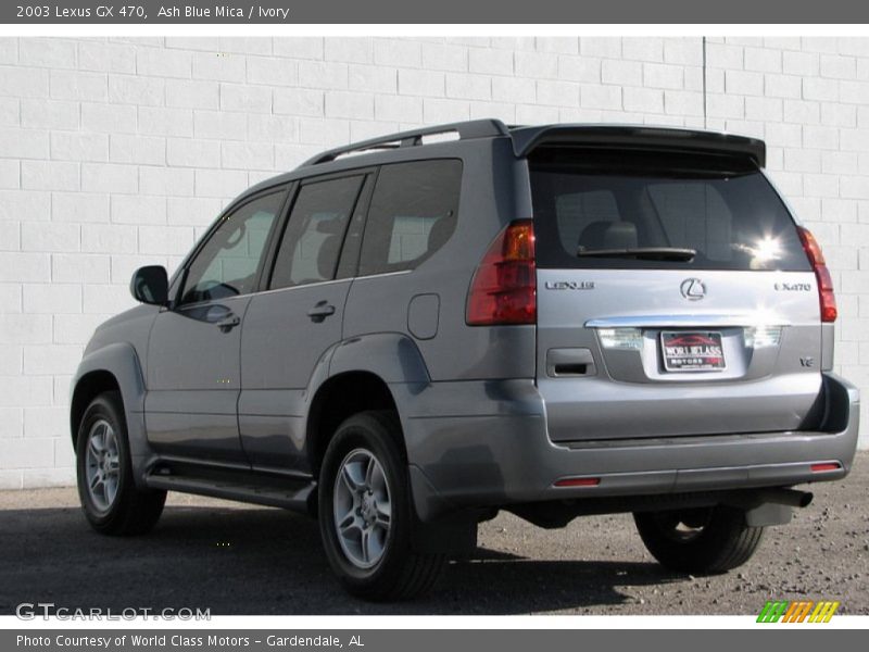 Ash Blue Mica / Ivory 2003 Lexus GX 470