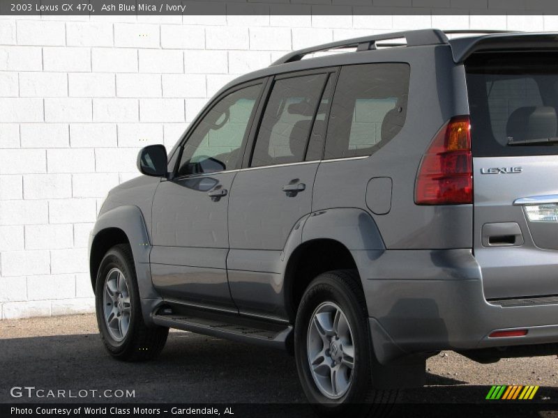 Ash Blue Mica / Ivory 2003 Lexus GX 470