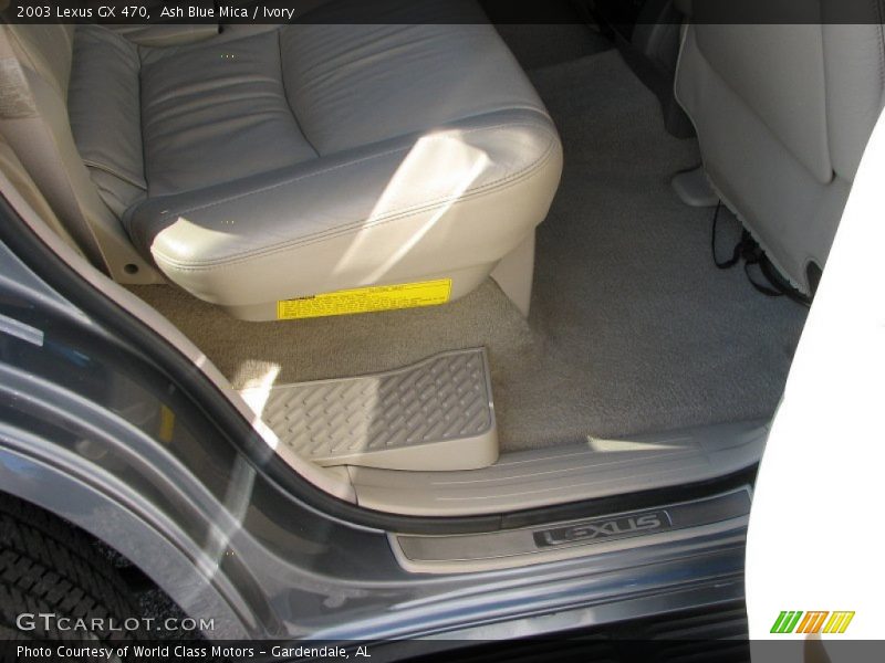 Ash Blue Mica / Ivory 2003 Lexus GX 470