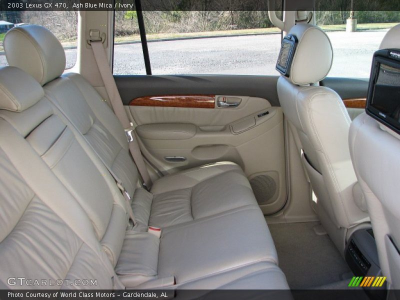 Ash Blue Mica / Ivory 2003 Lexus GX 470