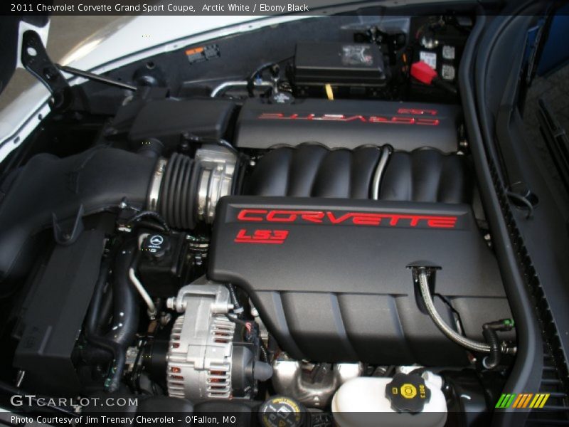  2011 Corvette Grand Sport Coupe Engine - 6.2 Liter OHV 16-Valve LS3 V8